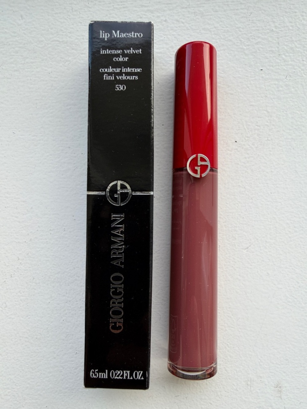 Giorgio Armani Lip Maestro Liquid Matte Lipstick - Rich Red
